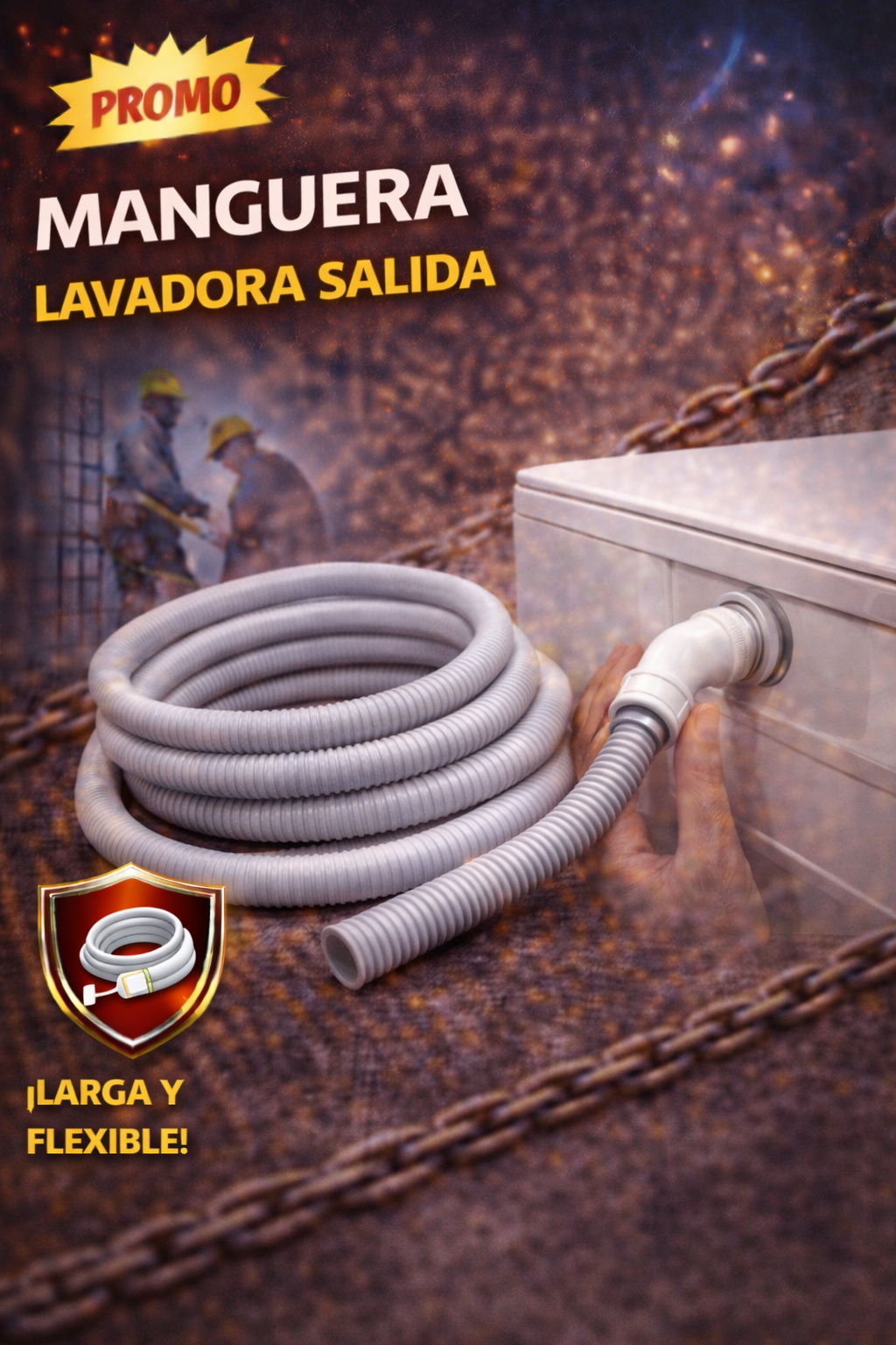 Manguera Lavadora (Salida)